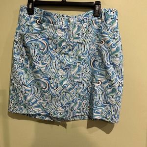 GG Blue Luxe Sport Women's GOLF/TENNIS SKIRT Size 8